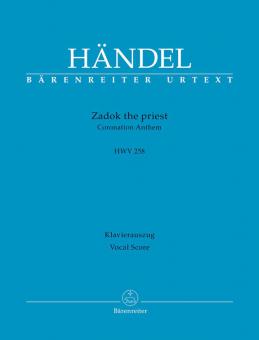 Il sacerdote Zadok HWV 258 Standard
