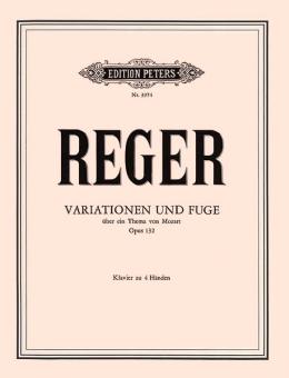Variations & Fugue Op.132 for piano duet 
