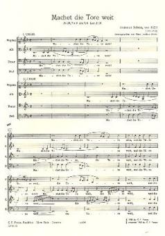 Machet die Tore weit (Double Choir) 