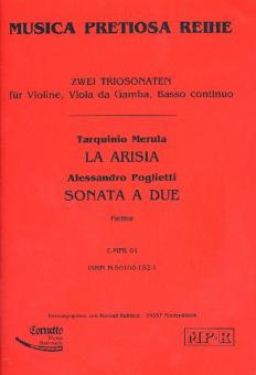 ZWEI TRIO-SONATEN: 'La Arisia' - 'Sonata a due' 