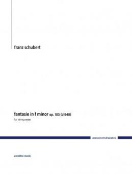 Fantasie in F Minor op. 103 (d. 940) 