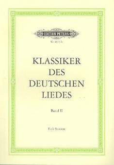 Classics of the German Lied Vol. 2 