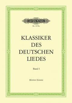 Classics of the German Lied Vol. 1 