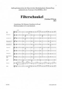 Filterschaukel 