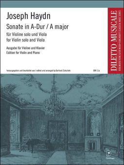 Sonate Nr. 2 A-Dur aus Sechs Sonaten, Hob. VI:2 