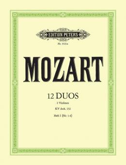 12 Duets K.Anh.152 Vol. 1 