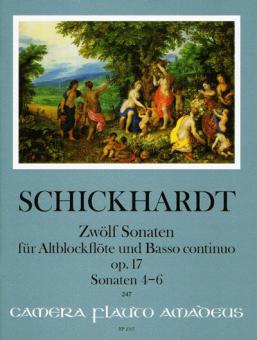 12 sonate op. 17 Vol. II: Sonate 4 - 6 