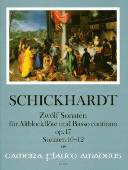 12 sonate op. 17 Vol. IV: Sonate 10 - 12 
