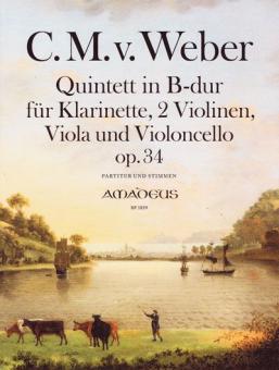 Quintetto in si bemolle maggiore op. 34 