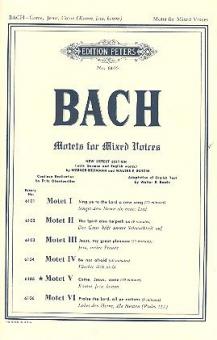Motet No. 5 BWV 229 Komm, Jesu, komm (Come, Jesus, come) 