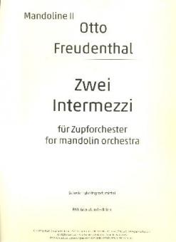 2 Intermezzi 