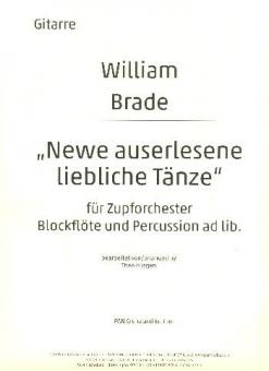 Newe auserlesene liebliche Tänze 