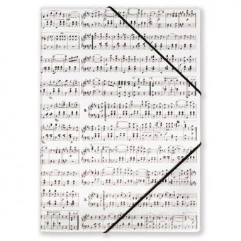 File with elastic band Johann Strauss 