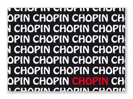 Postcard Chopin text 