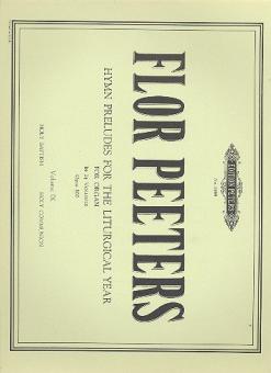 Hymn Preludes for the Liturgical Year Op. 100 Vol. 9 