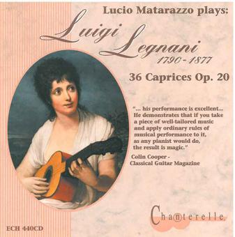Luigi Legnani's 36 Caprices op. 20 