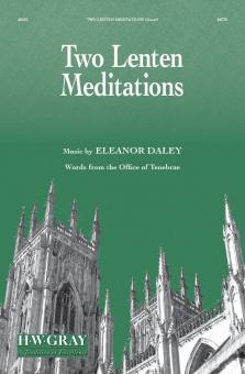Two Lenten Meditations 