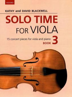 Solo Time for Viola 3 