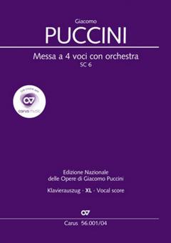 Messa di Gloria SC 6 - Klavierauszug XL 
