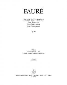 Pelléas et Mélisande op. 80 