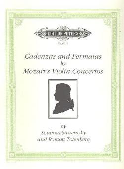 Cadenzas and Fermatas to Mozart's Violin Concertos 