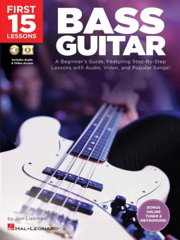 First 15 Lessons - Bass Guitar 