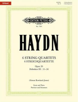 6 String Quartets Op. 20 Hob. III: 31-36 