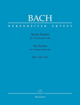 6 Suites BWV 1007-1012 - brossura Standard