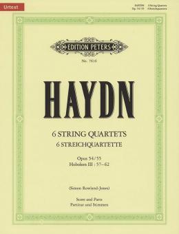 6 String Quartets Op. 54 and 55 Hob. III: 57-62 