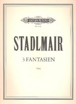 3 Fantasias for Viola Solo 