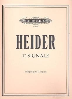 12 Signals for Horn (Trumpet) solo 