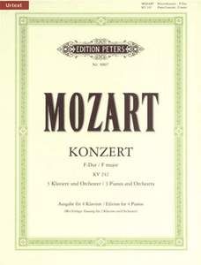Piano Concerto No. 7 in F for 3 Pianos K242 