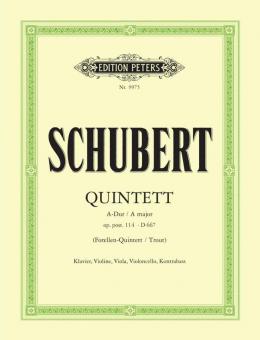 Quintet in A 'Trout' Op. 114/D667 