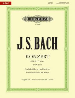 Cembalo Concerto No. 1 in D minor BWV 1052 