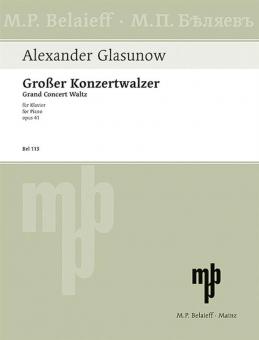 Grand Concert Waltz Eb Major Op. 41 Standard
