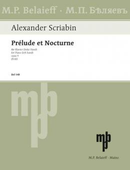 Prelude And Nocturne Op. 9 Standard
