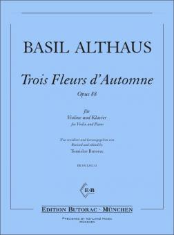 Trois Fleurs d' Automne 