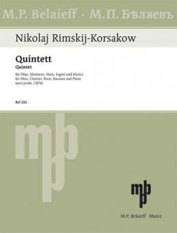 Quintet Bb Major Op. Posth. Standard