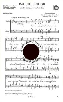 Bacchus-Chor 