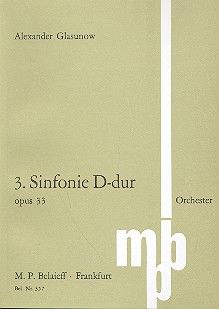 Symphony No 3 D Major Op. 33 