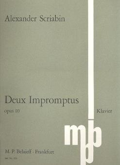 Two Impromptus Op. 10 
