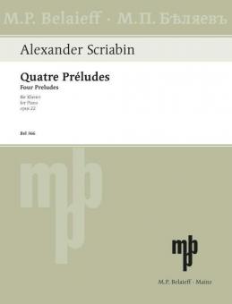 Four Preludes Op. 22 Standard