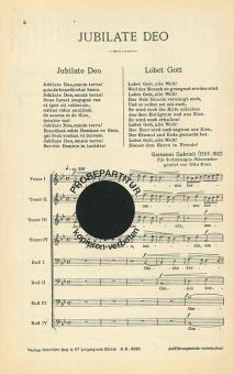 Jubilate Deo 