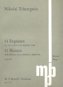 14 Esquisses Op. 38 