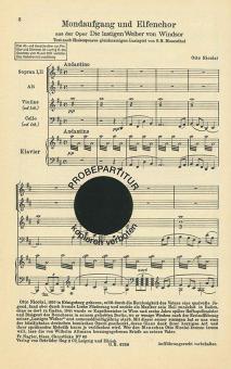 Mondaufgang und Elfenchor 