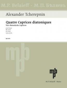 4 Caprices diatoniques op. posth. Standard
