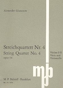 String Quartet No 4 A Minor op. 64 