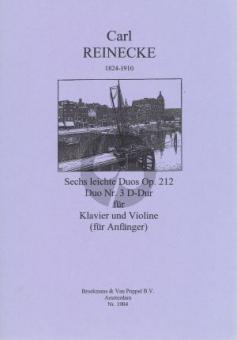 6 Leichte Duo's Op. 212 No. 3 D-Major 