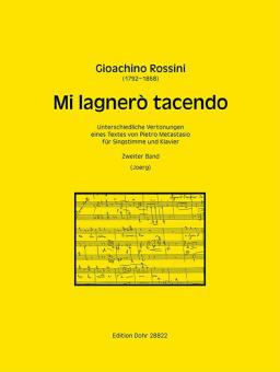 Mi lagnerò tacendo 