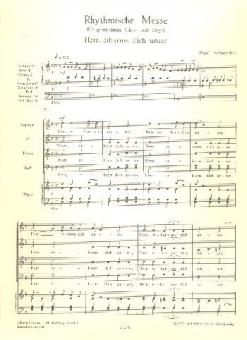 Messe Rhythmische E-dur 
